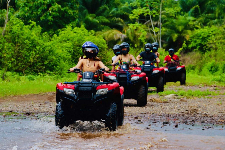 A small group adventure during the Manuel Antonio ATV Tour